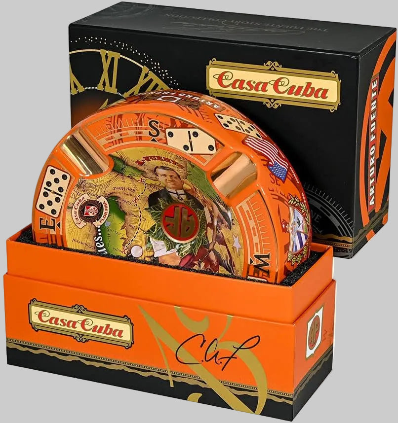 Casa Cuba Ashtray Orange