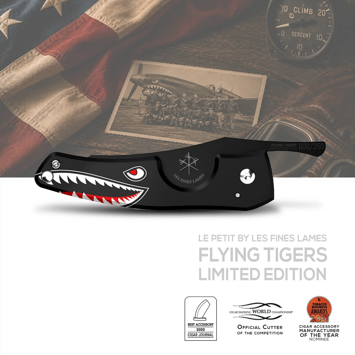 Les Fines Lames Cigar Knife Flying Tigers