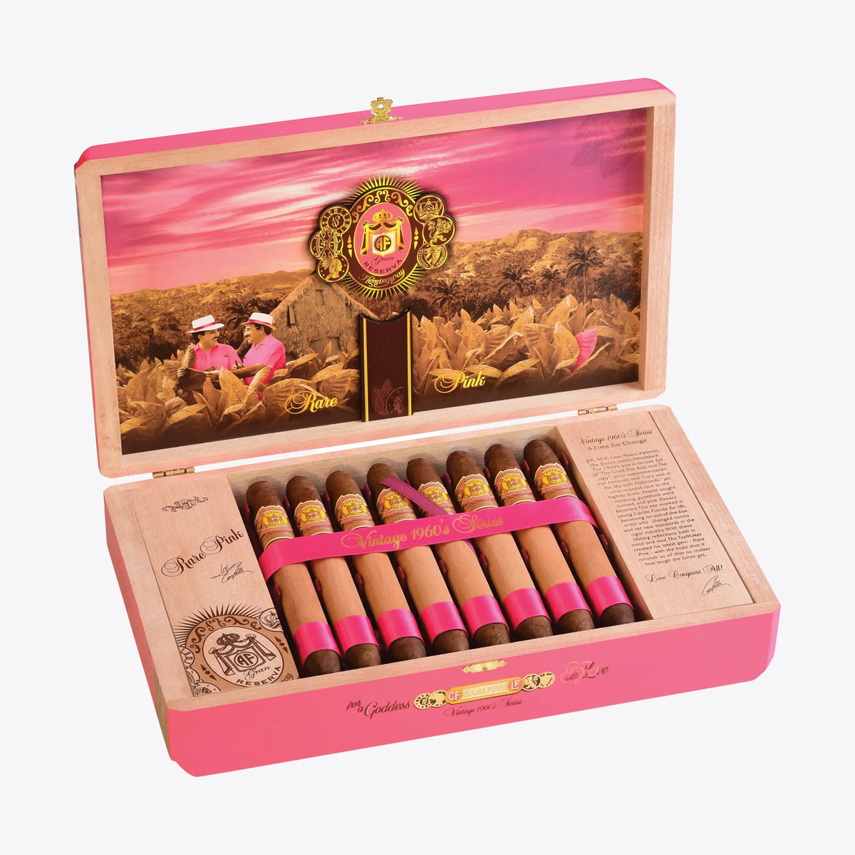 Arturo Fuente Rare Pink 60s VS Sophisticated Hooker Bx