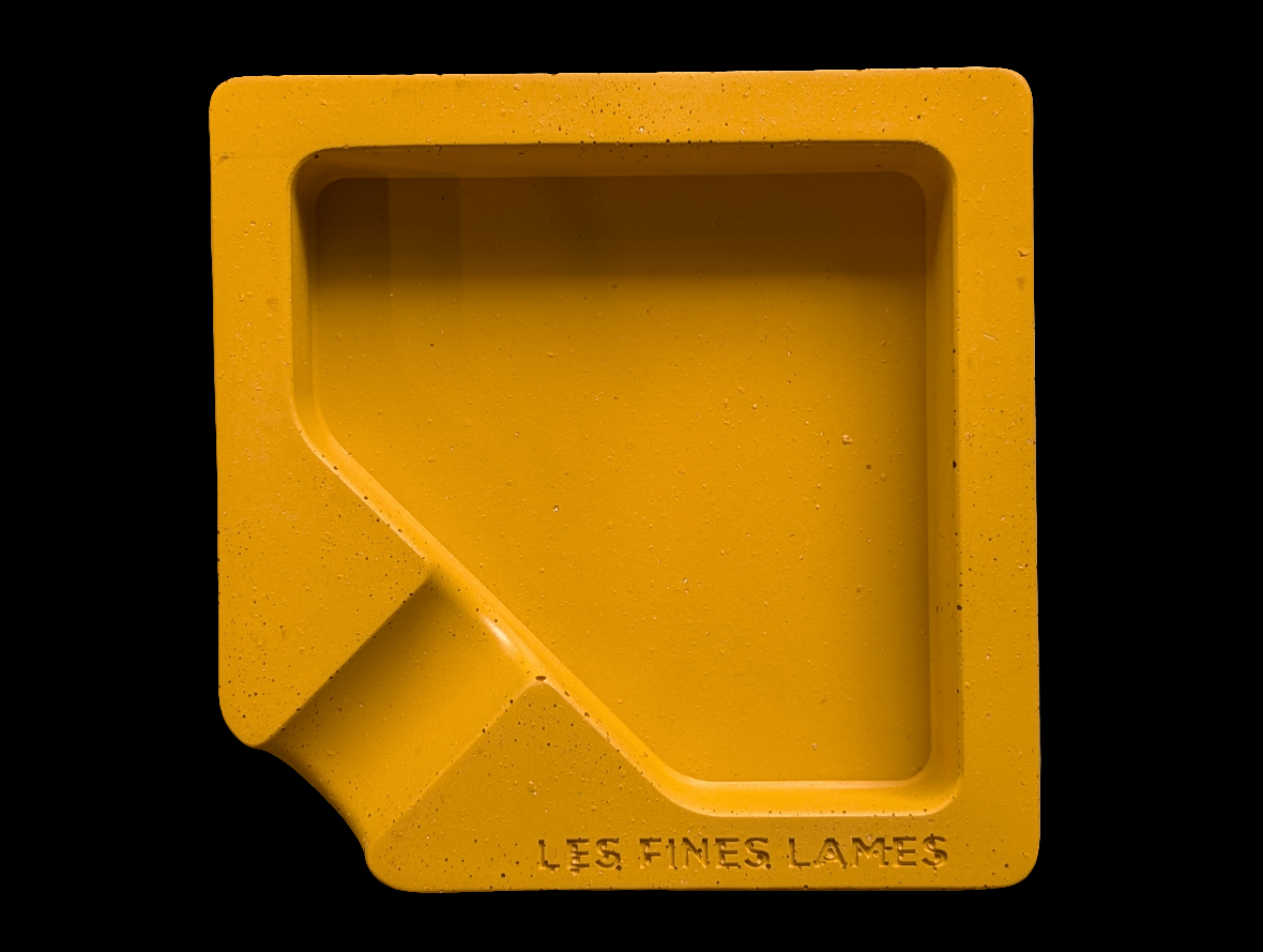 Les Fines Lames Yellow Single Ashtray