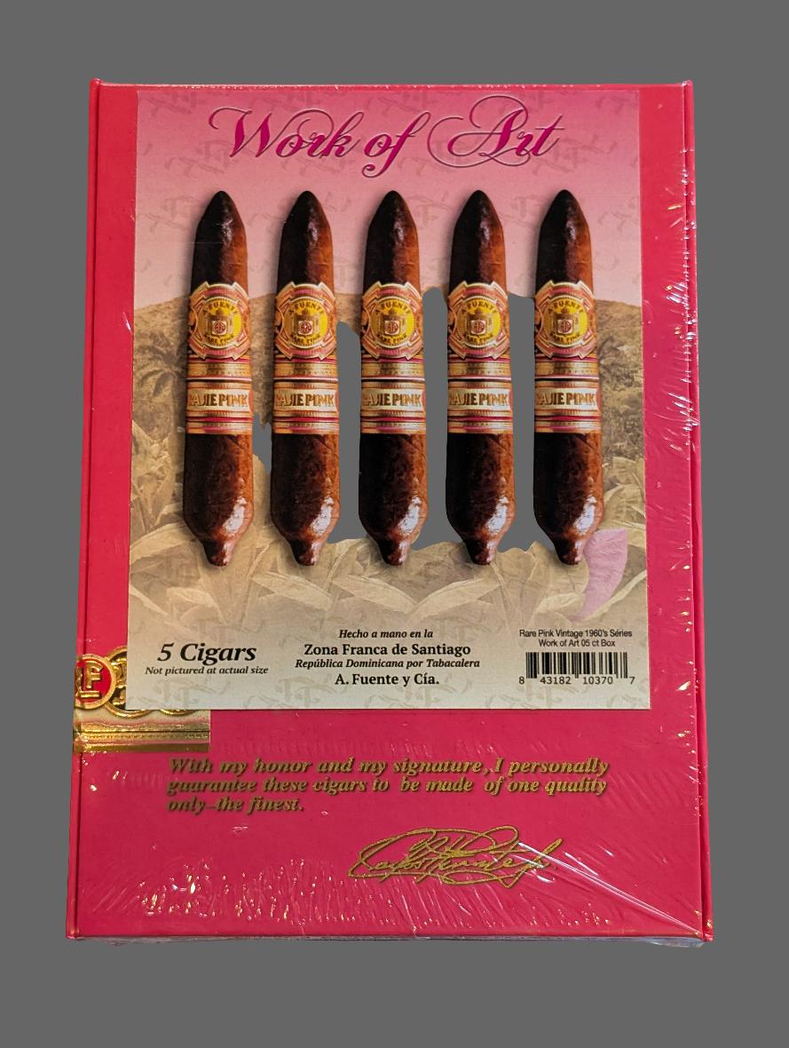 Arturo Fuente Rare Pink 60s VS Work of Art 5pk