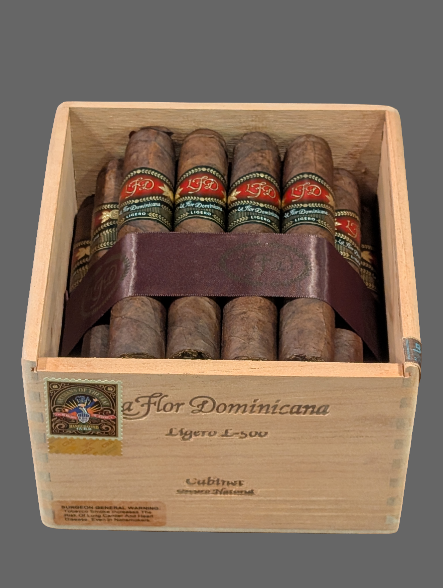 La Flor Dominicana Ligero L-500 Cabinet Oscuro Bx