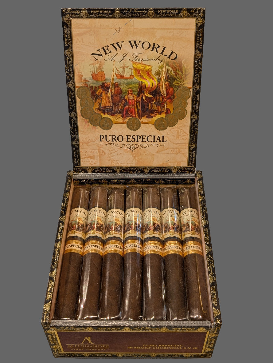 AJ Fernandez New World Puro Especial Short Churchill Bx