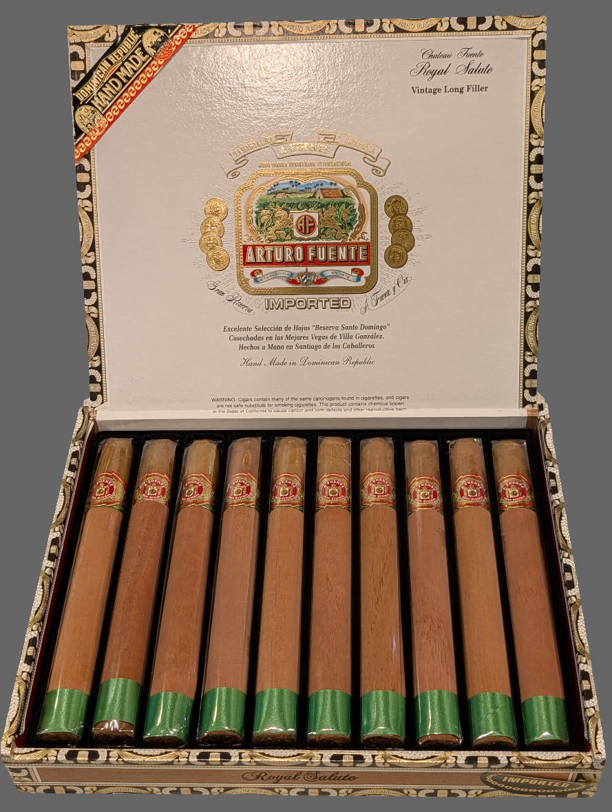 Arturo Fuente Chateau Fuente Royal Salute Natural Bx