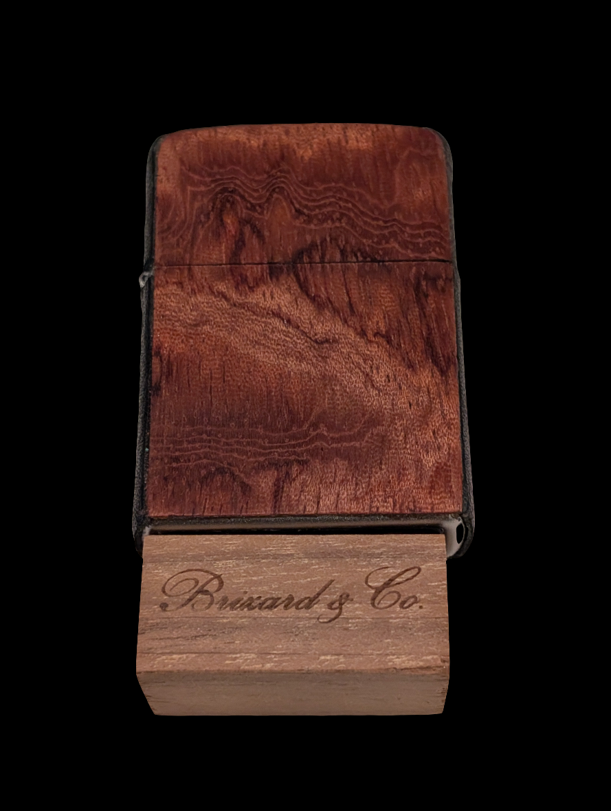 Bubinga Zippo Lighter