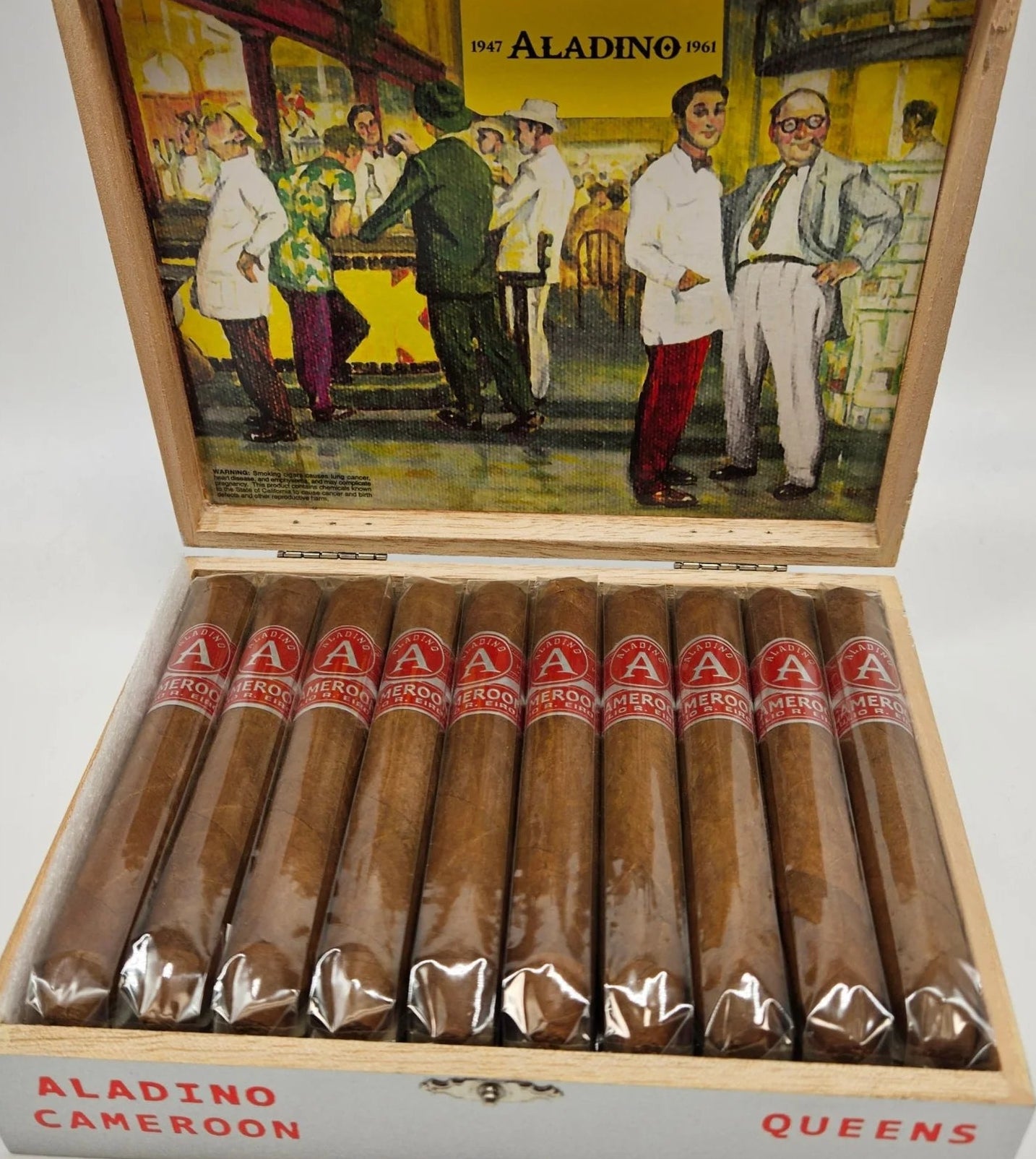 Aladino Cameroon Queens Perfecto Box