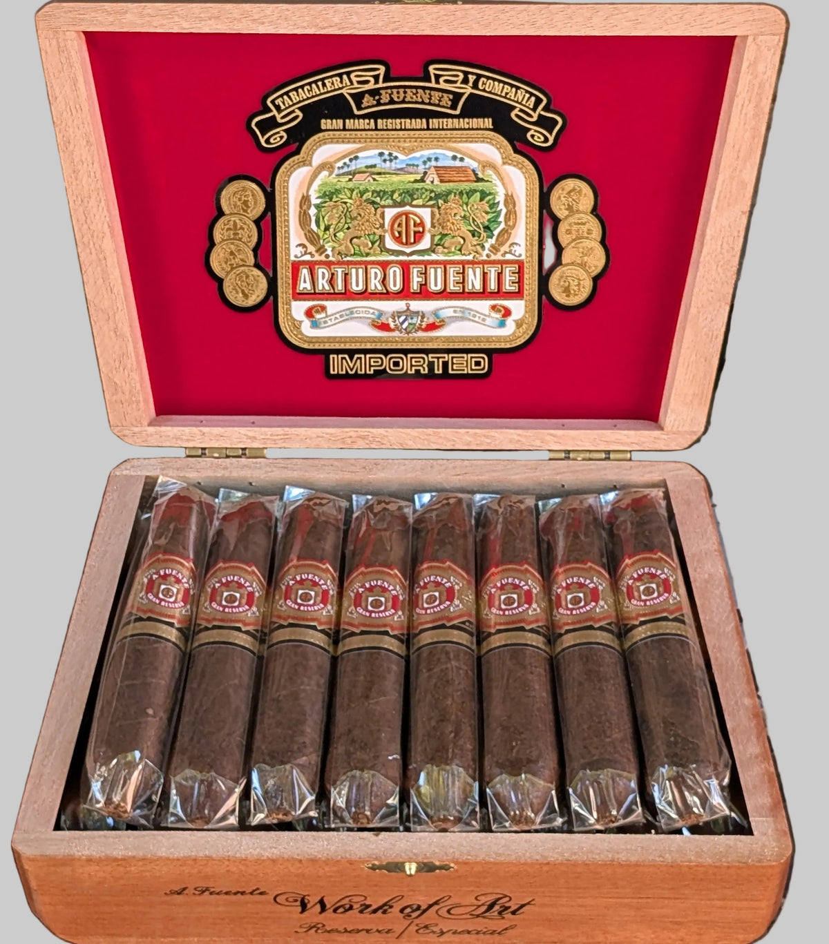 Arturo Fuente Hemingway Work of Art Natural Bx
