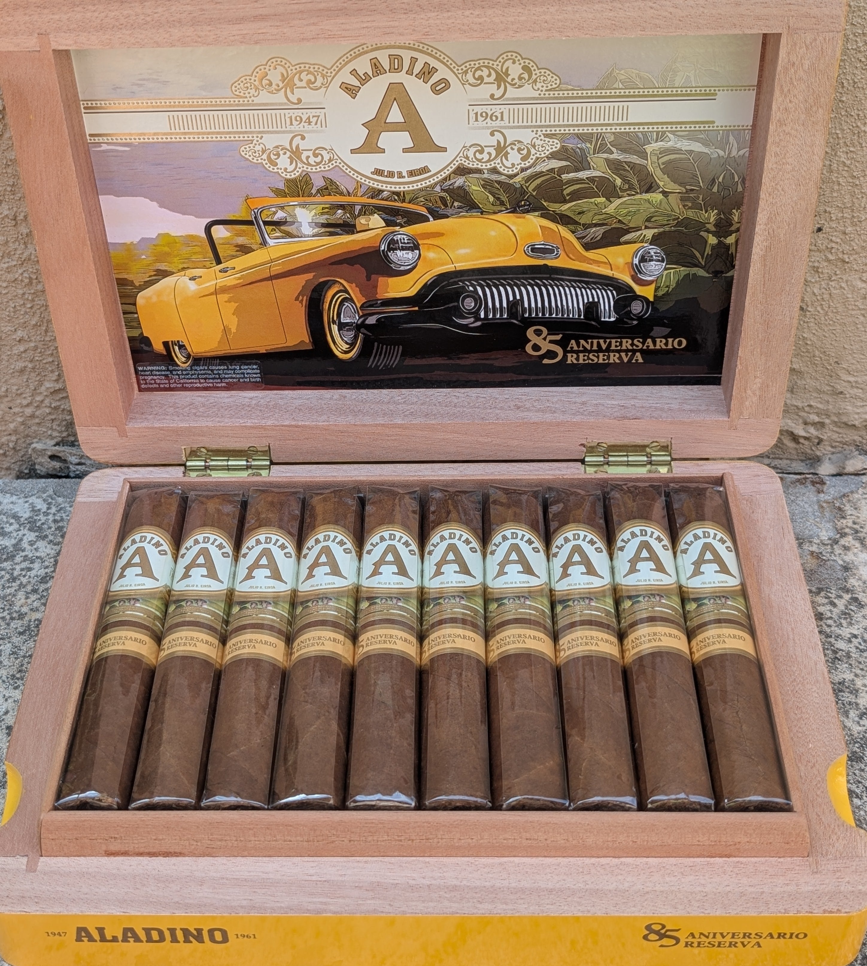 Aladino 85th Anniversario Reserva Robusto Bx