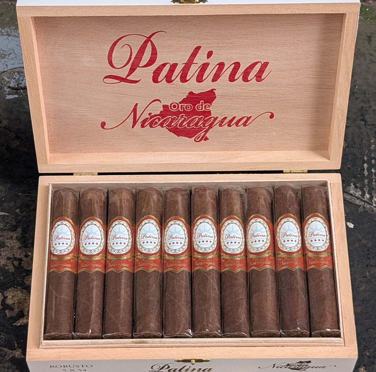 Patina Oro de Nicaragua Robusto Bx