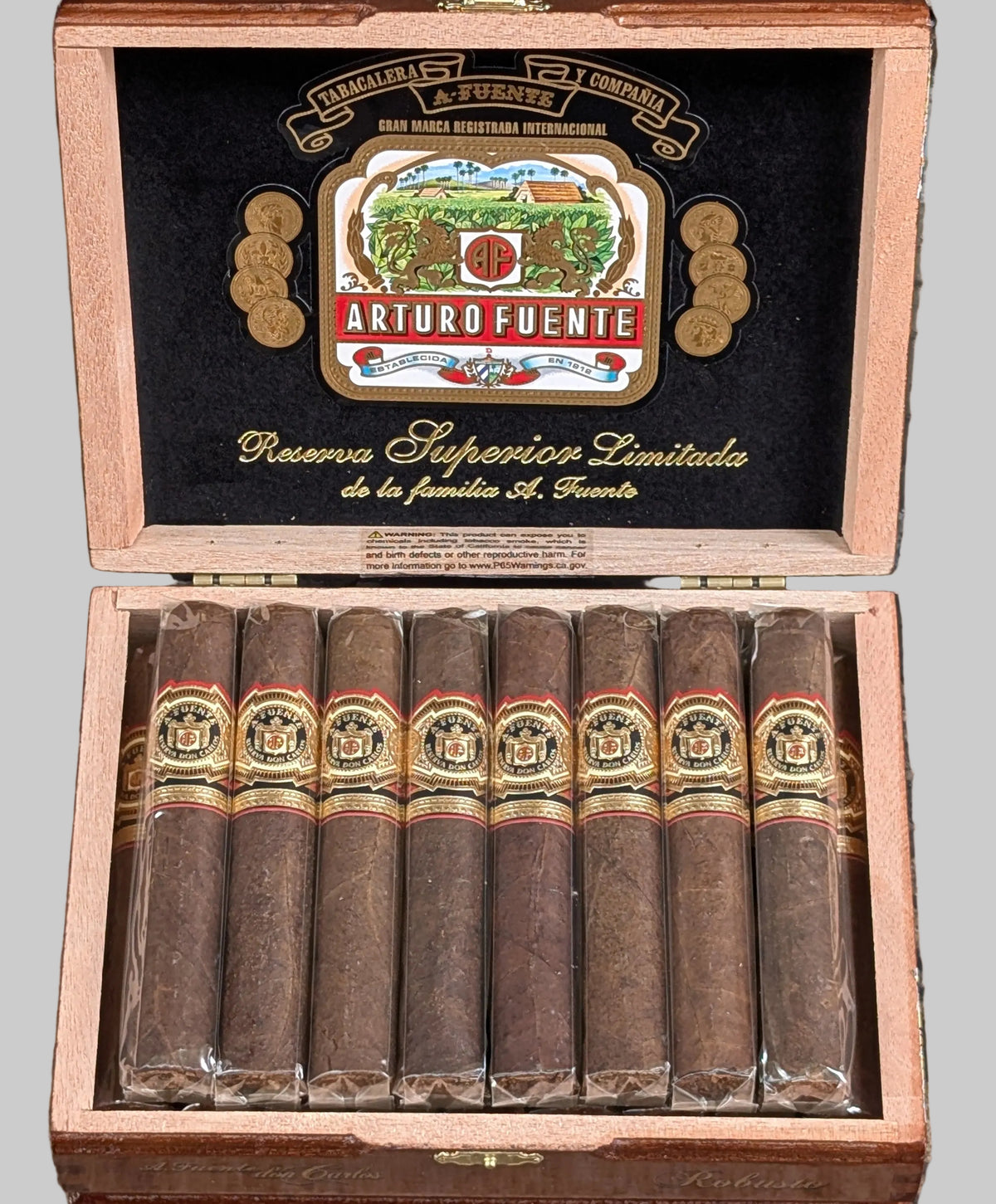 Arturo Fuente Don Carlos Robusto Bx