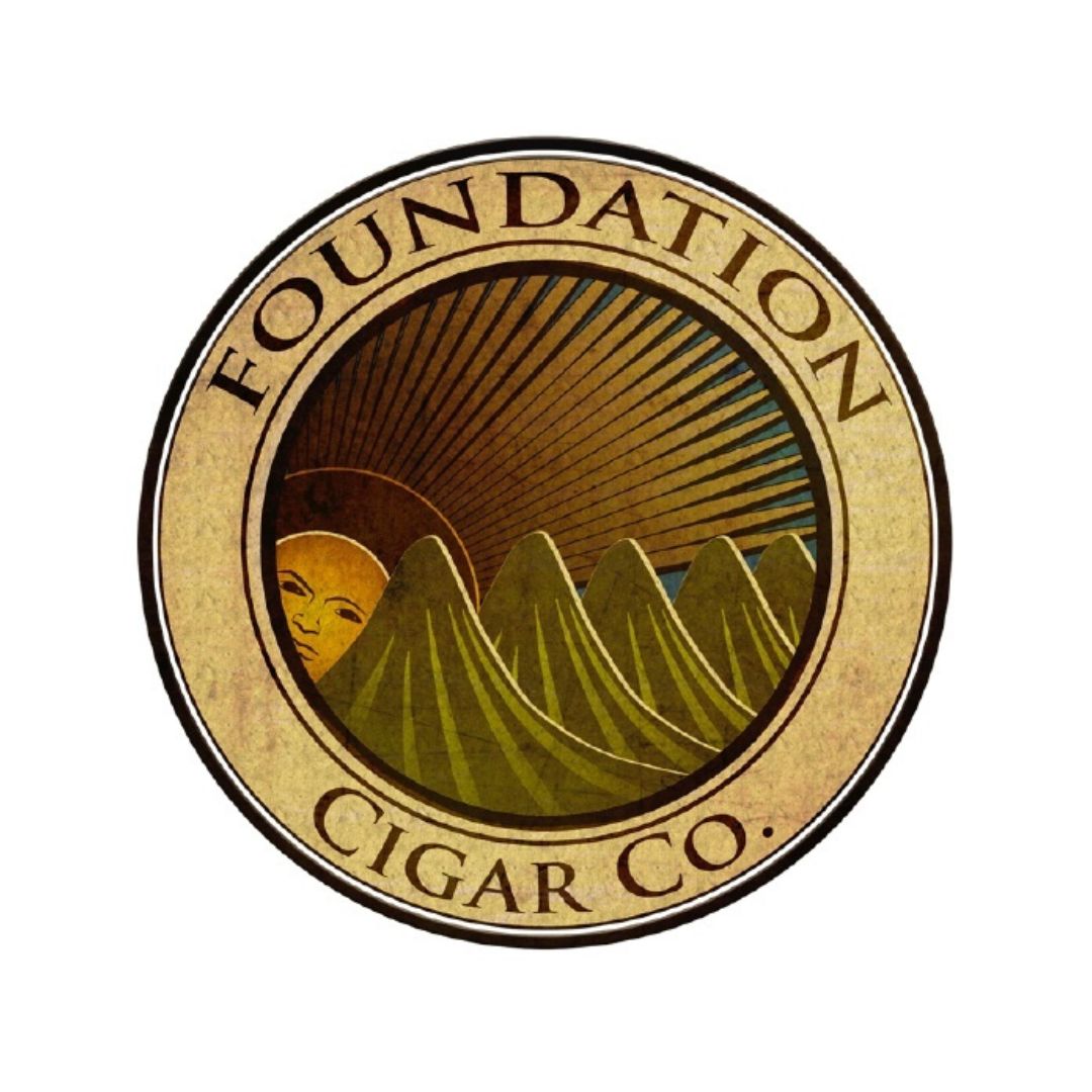 the logo for the foundation cigar co