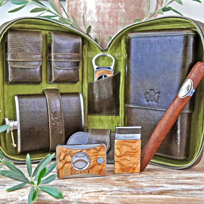 Havana Traveler Antique Olive & Olive Wood