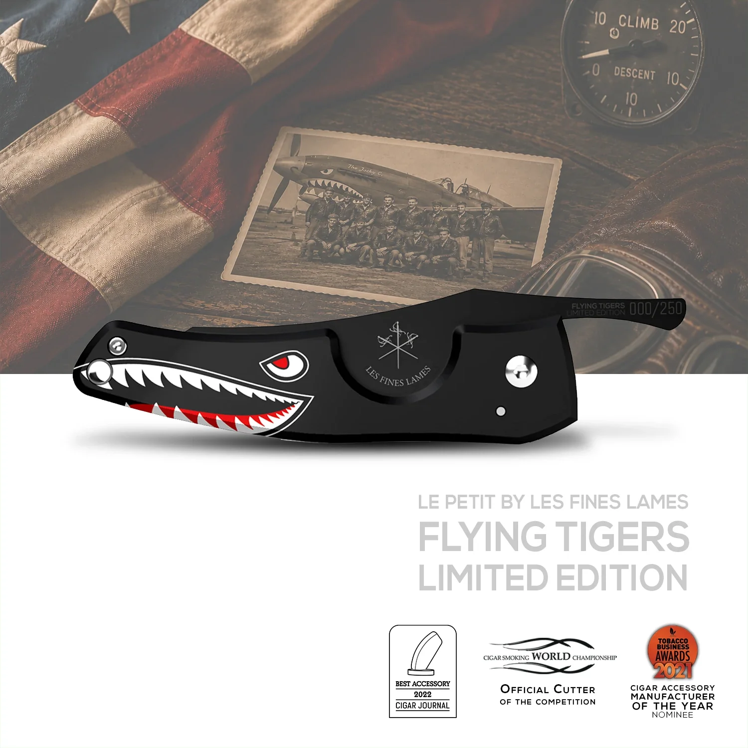 Les Fines Lames Cigar Knife Flying Tigers