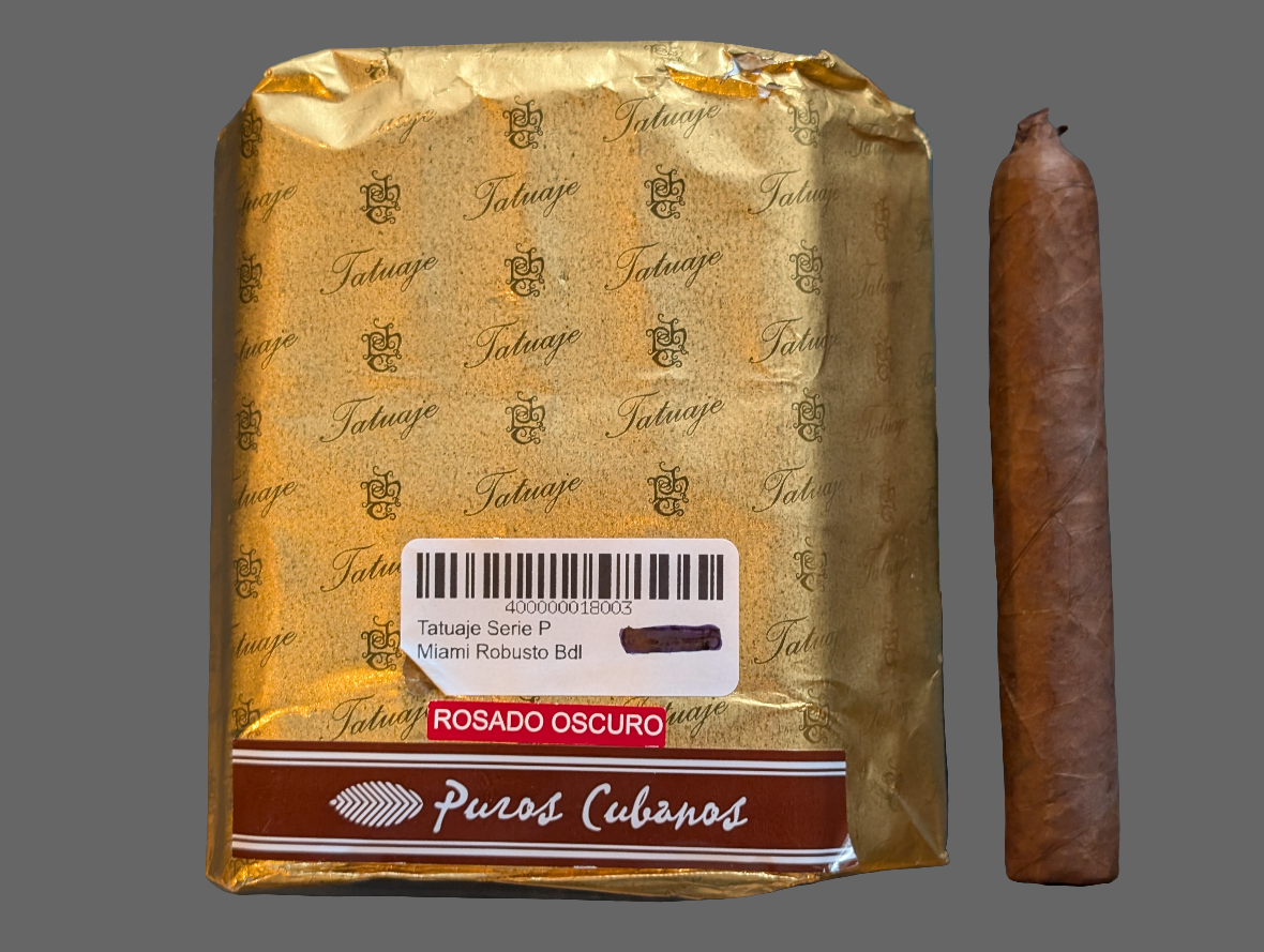 Tatuaje Serie P Rosado/Oscuro Robusto Bdl