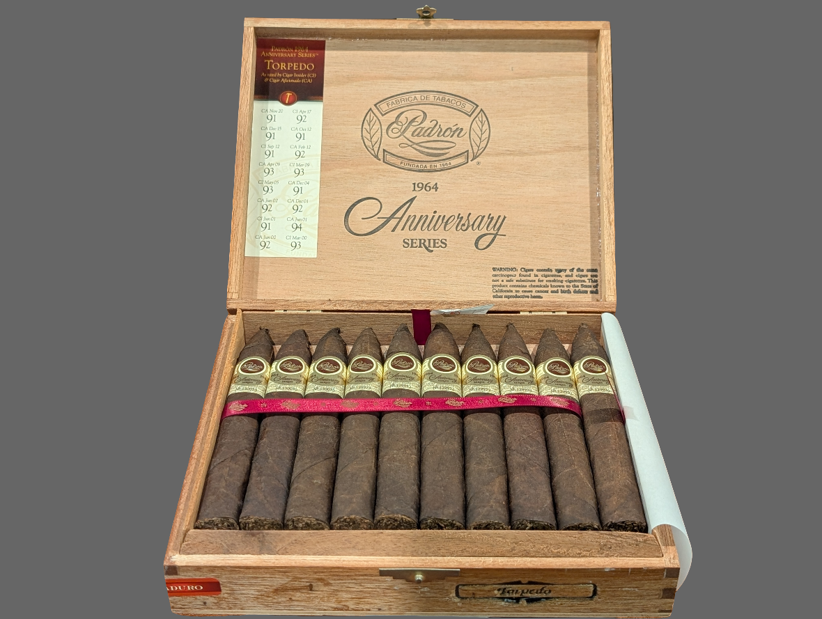 Padron 1964 Anniversary Series Torpedo Maduro Bx