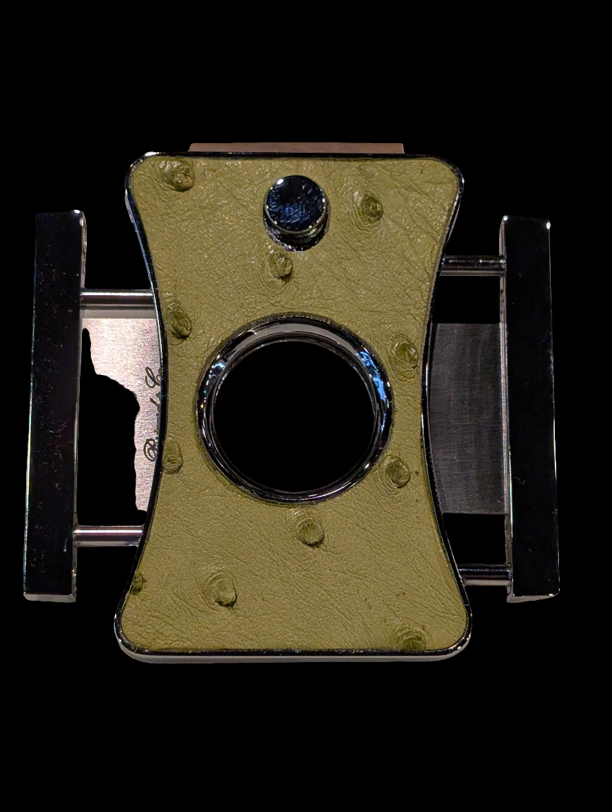 Genuine Ostrich Matcha Green Elite Series II Cutter