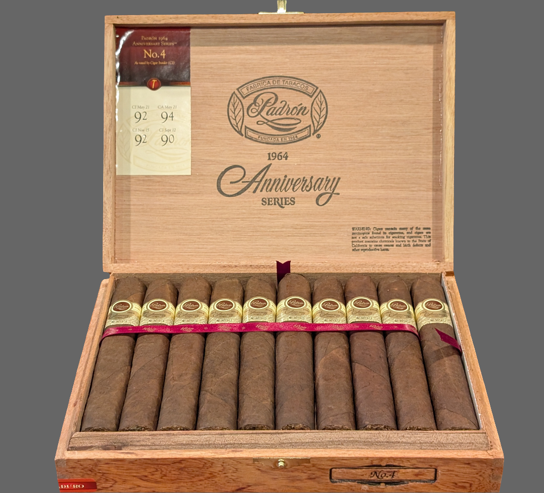 Padron 1964 Anniversary Series  #4 Maduro Bx