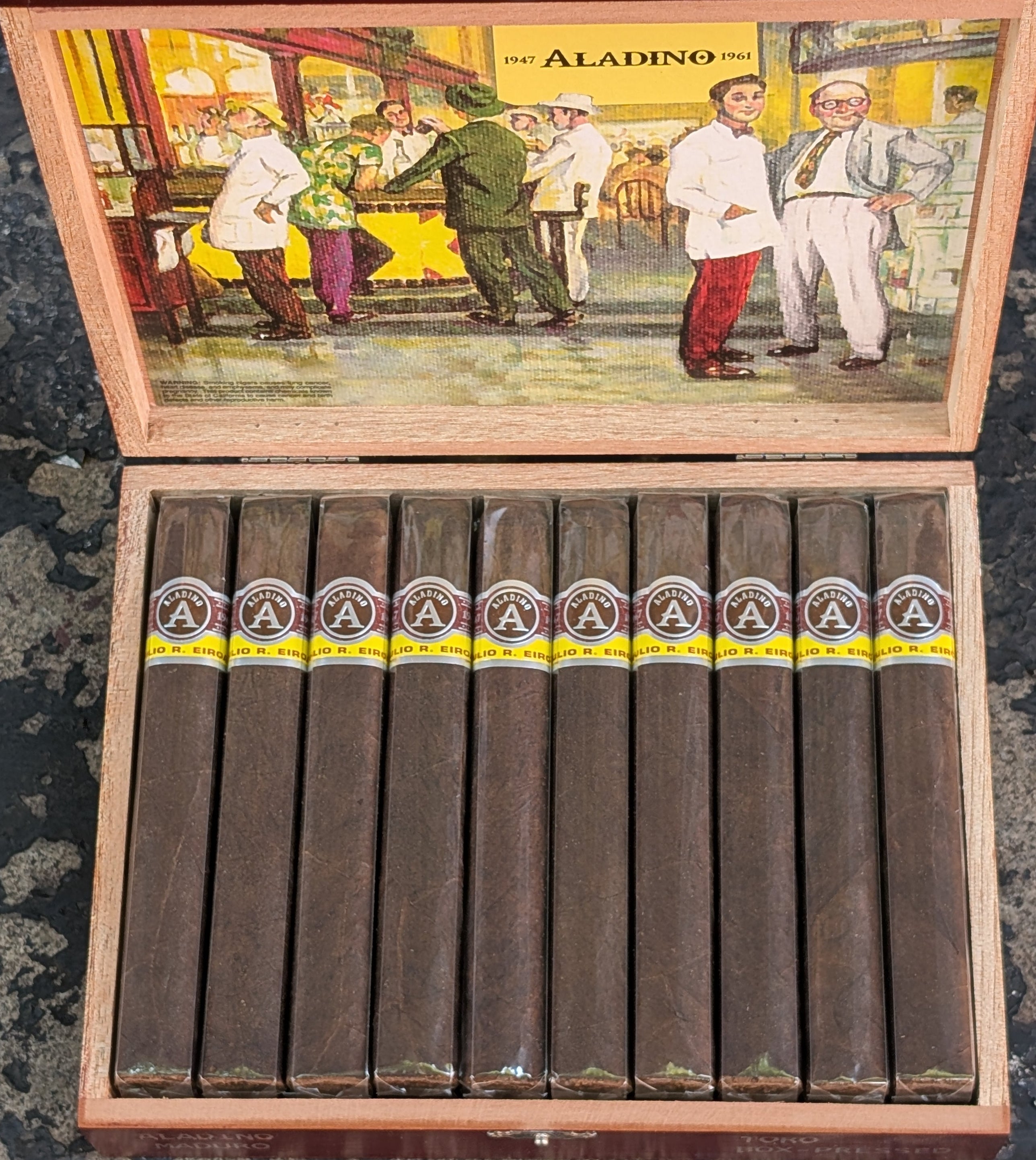 Aladino Toro Maduro Bx