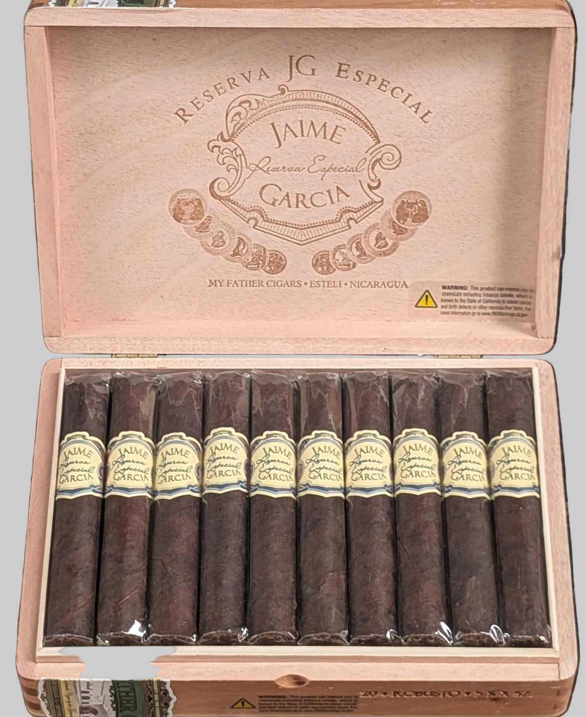 My Father Jaime Garcia Reserva Especial Robusto Bx
