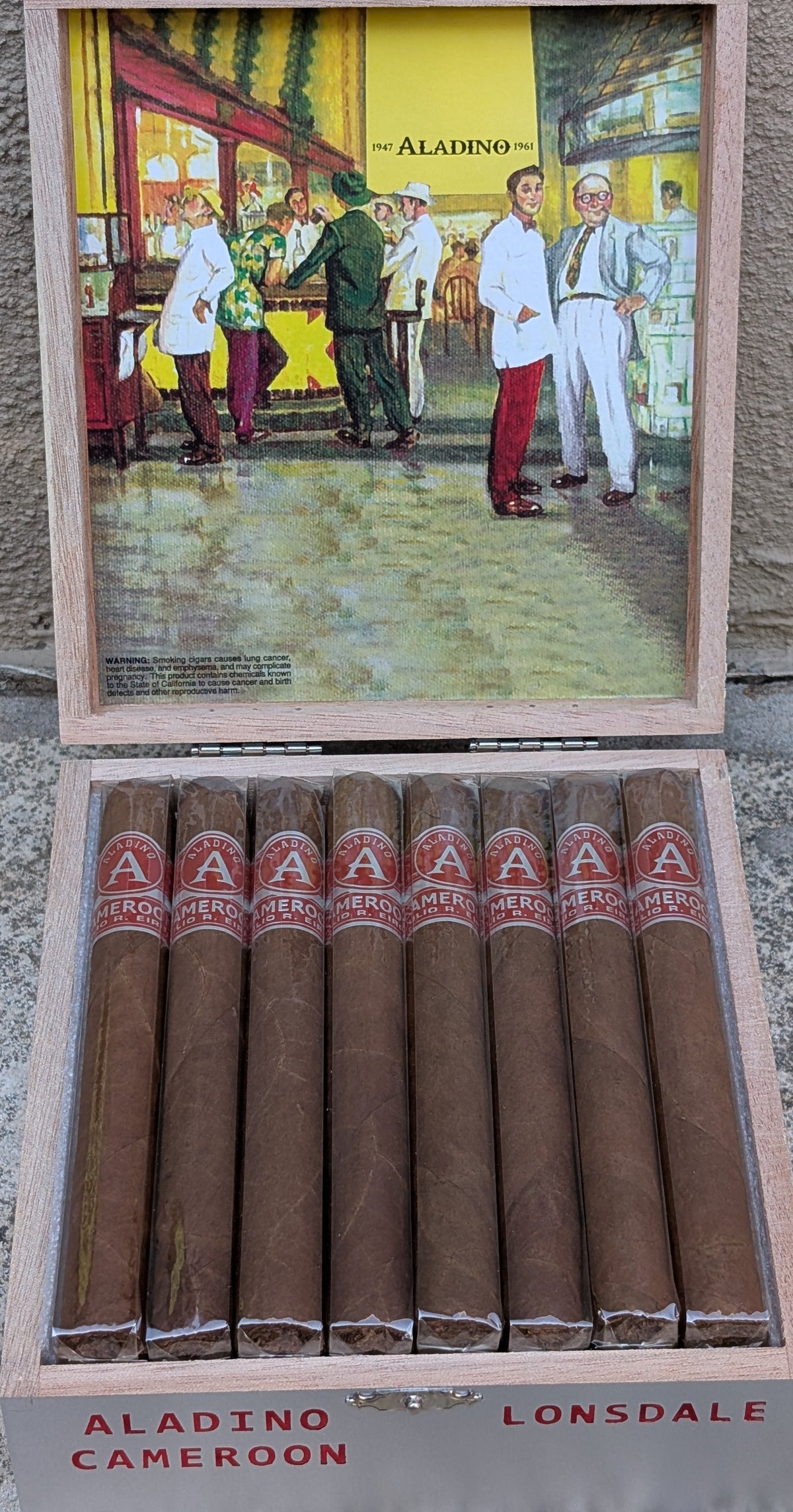 Aladino Cameroon Lonsdale Box