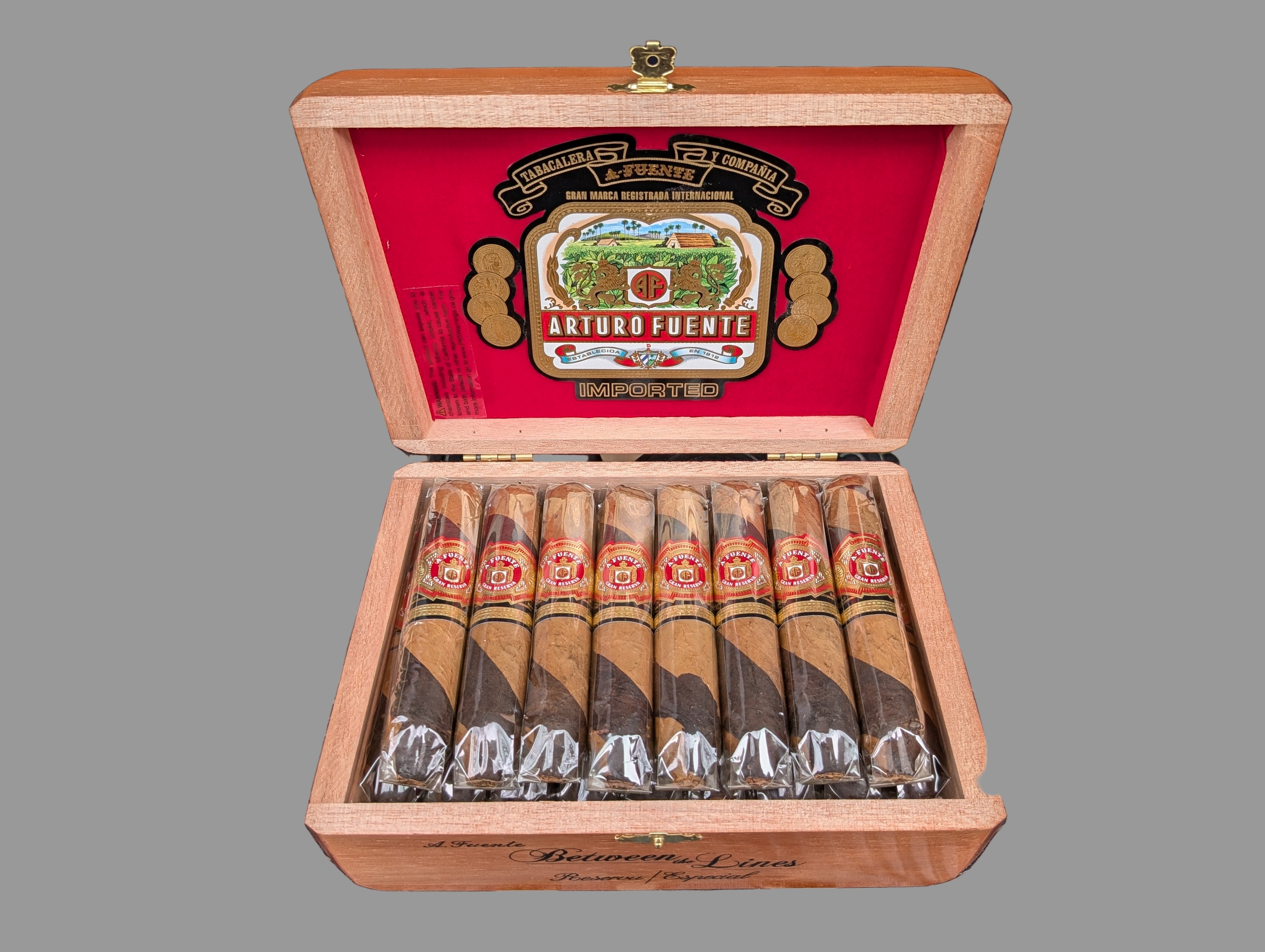 Arturo Fuente Hemingway Between the Lines Bx