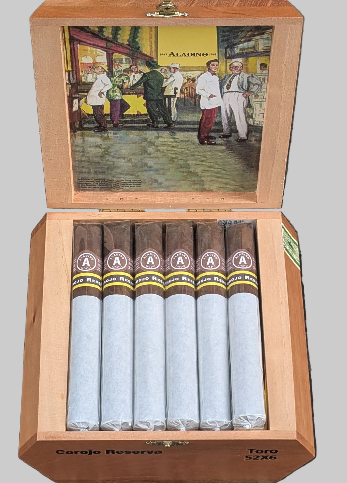 Aladino Corojo Reserva Toro Bx