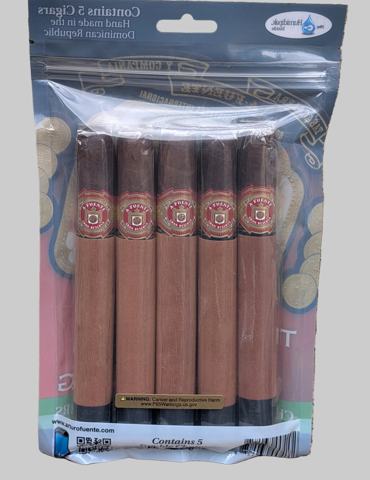 Arturo Fuente Double Chateau Sungrown Humi Bag 5Pk