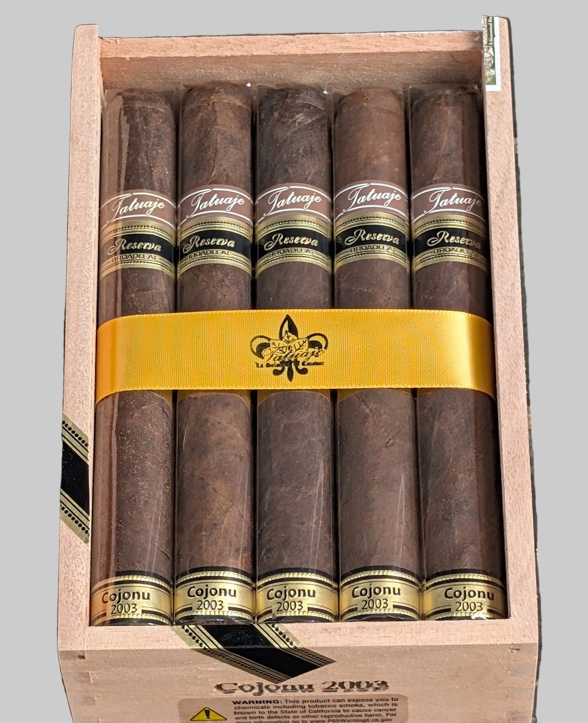 Tatuaje Cojonu 2003 Broadleaf Bx