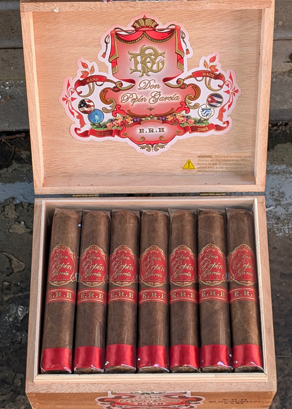 My Father Don Pepin Garcia "E.R.H" Robusto Bx