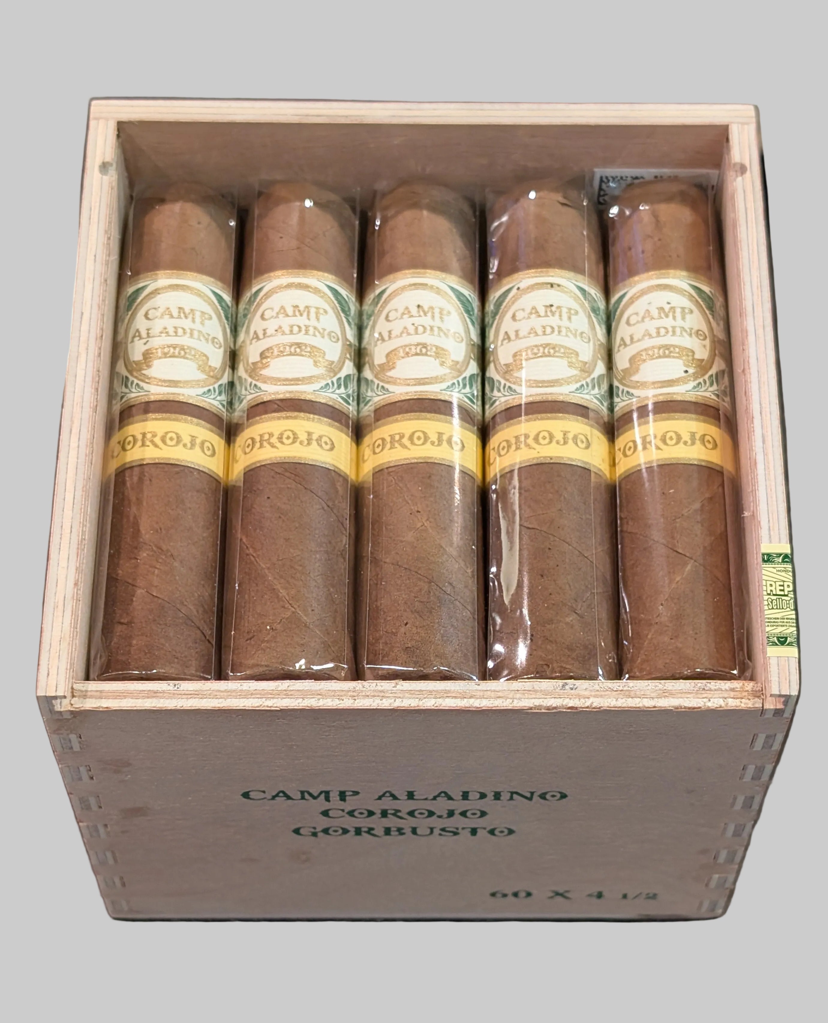 Camp Aladino Gorbusto Corojo Bx