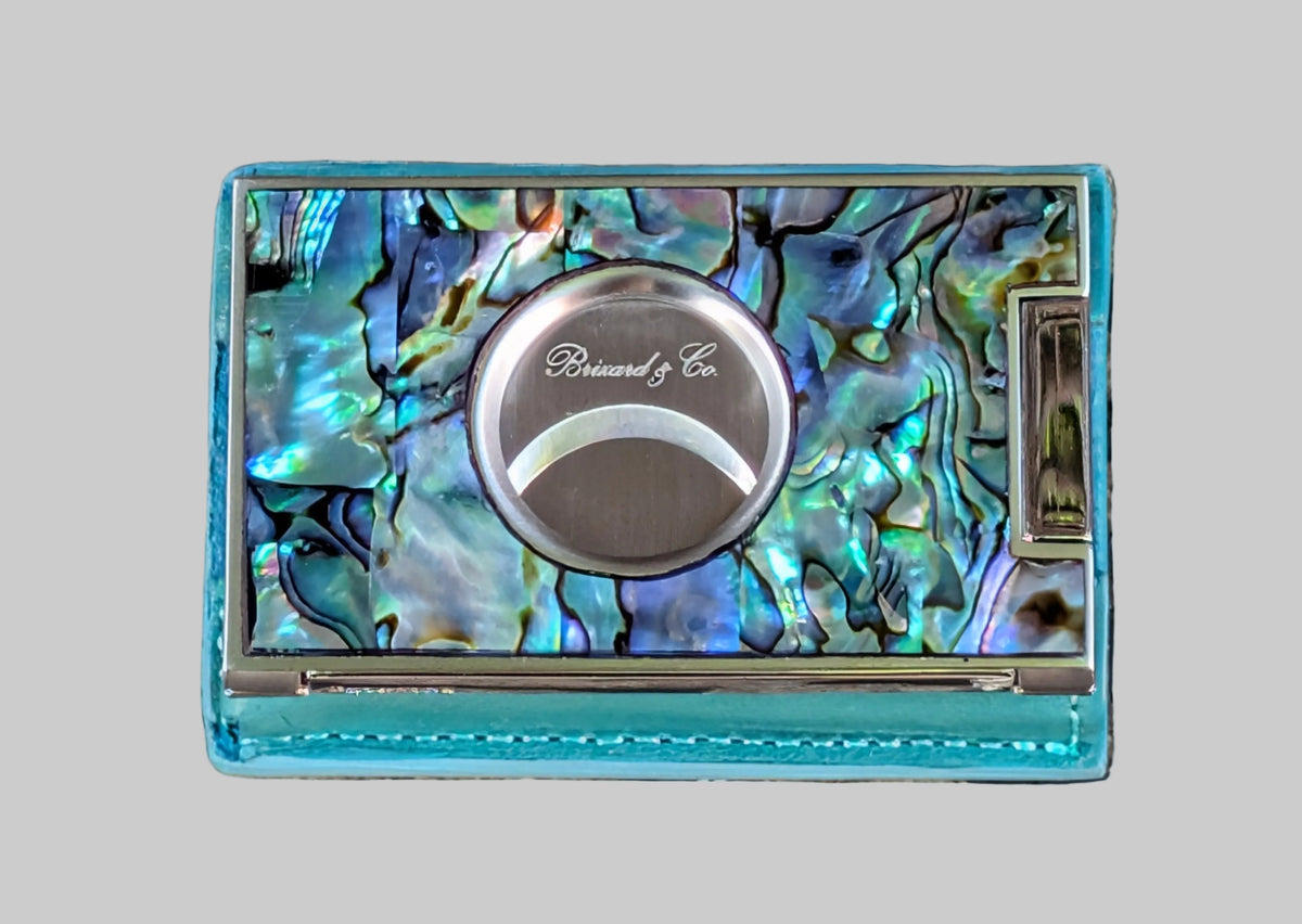 Abalone Elite Series I Cutter w/Leather Pouch