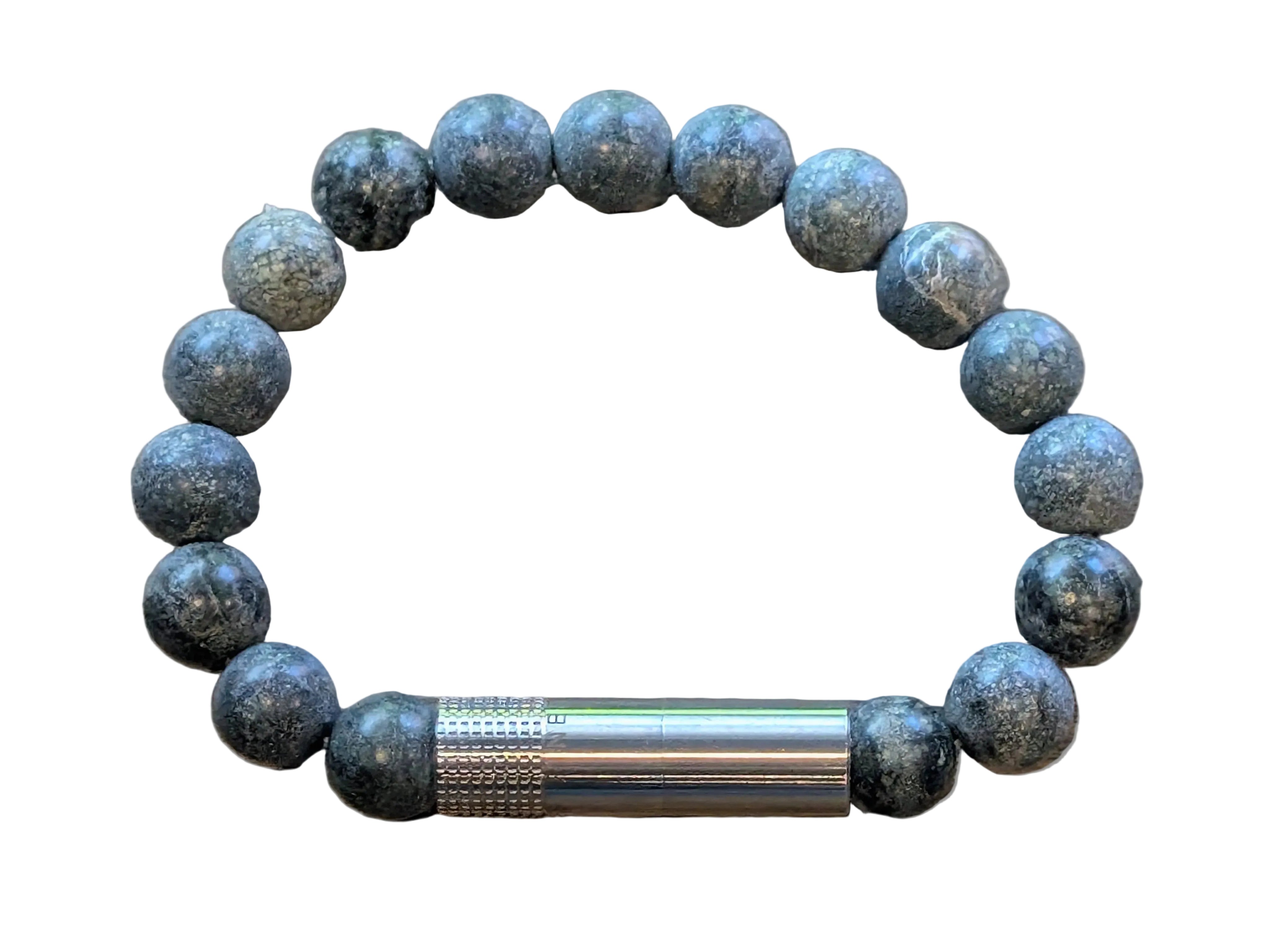Punch Bracelet - Steel Serpentine