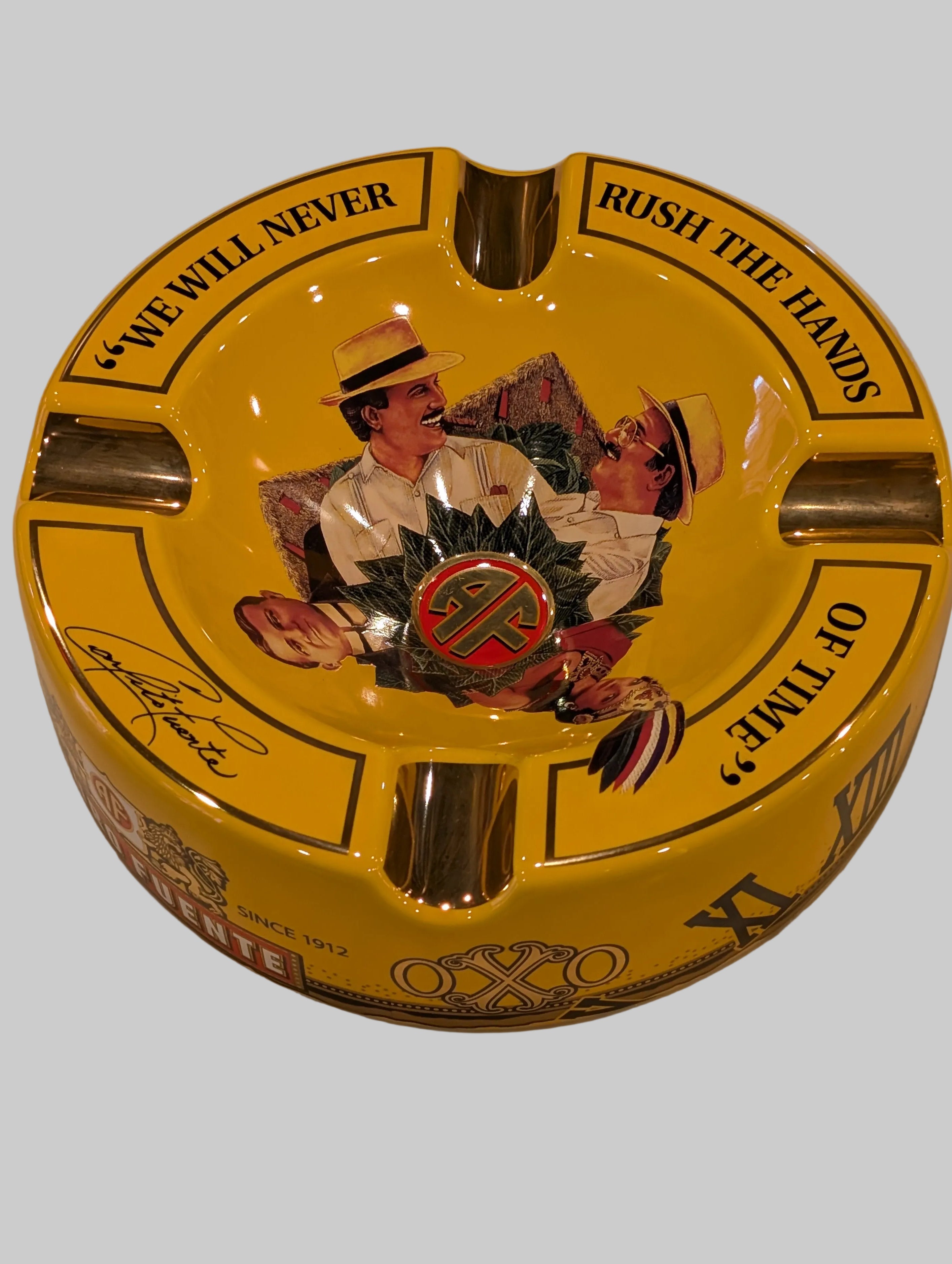 FFOX OXO Ashtray Yellow