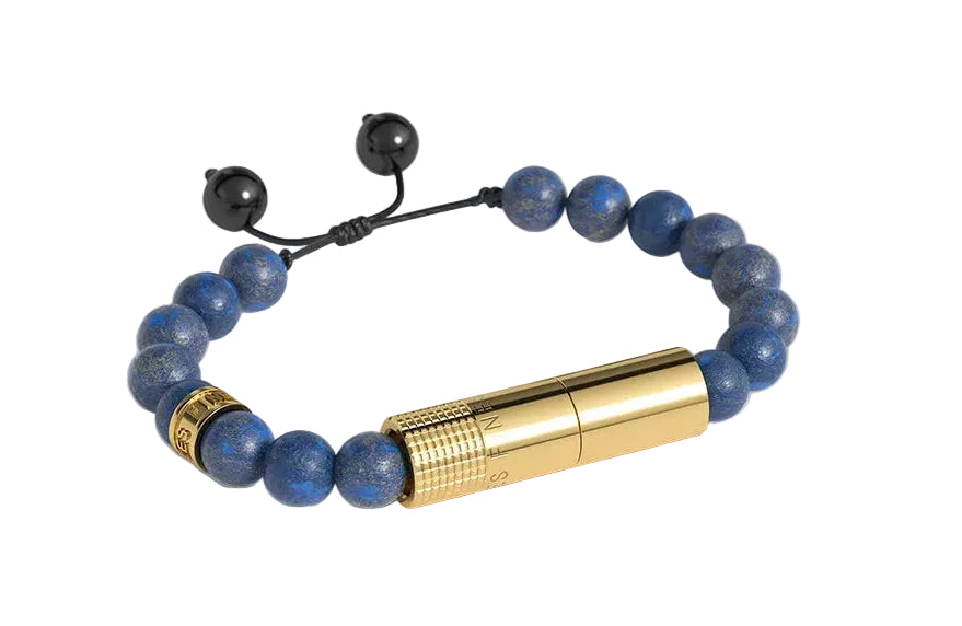 Punch Bracelet - Noche Gold Ring