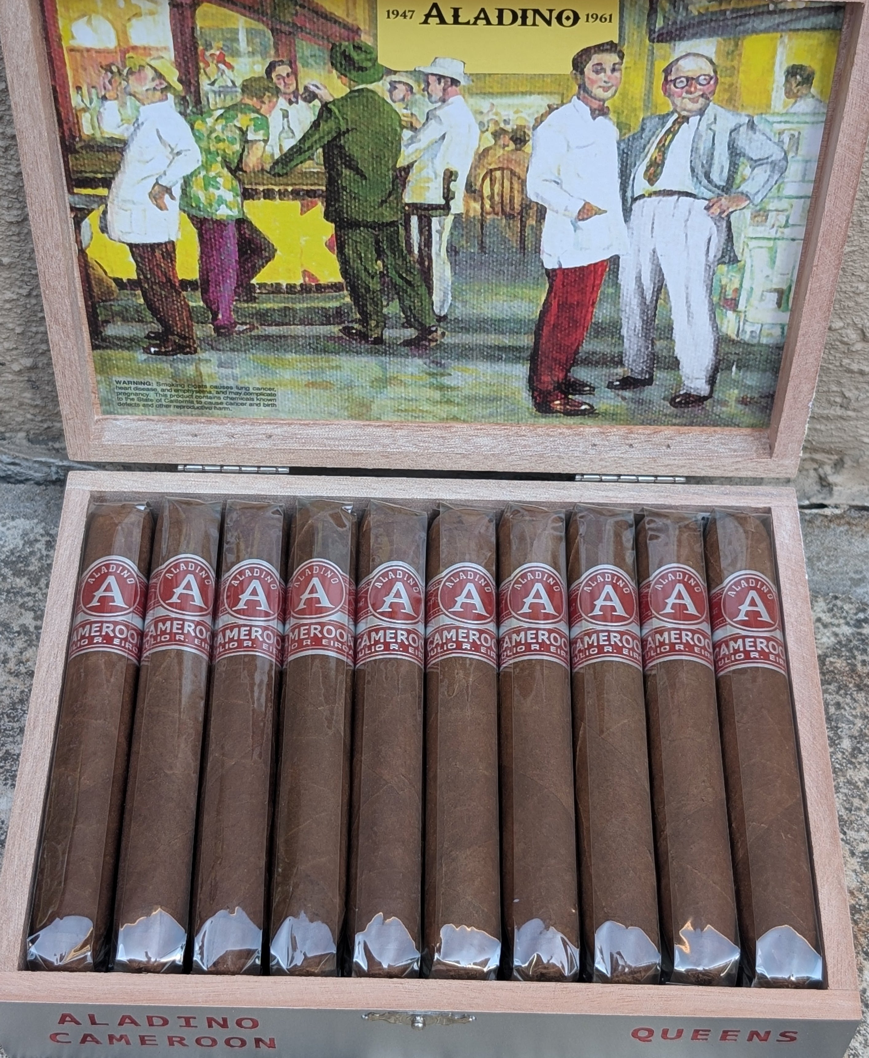 Aladino Cameroon Queens Perfecto Box